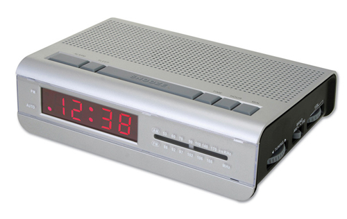 0.6 inches CLOCK RADIO