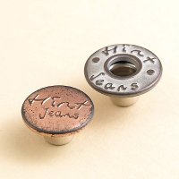 ANTIQUE LOOK JEANS BUTTON