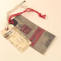 ANTIQUE LOOK HANGTAG