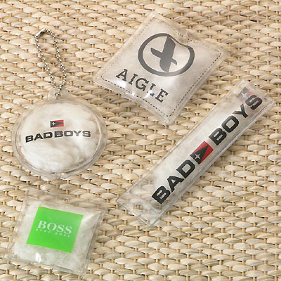 Injected hang tag