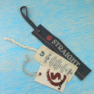 Fabric hang tag