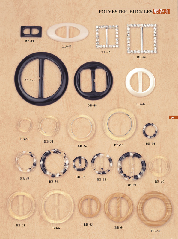 Sell Assort Style of Polyester Buckles