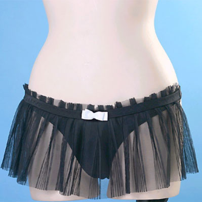 Sell PLEATED MESH SKIRT & G-STRING THONG