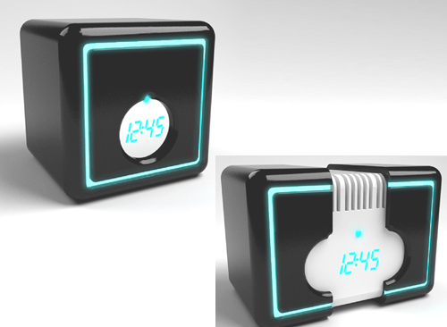 Air Purifier LED Digital Clock