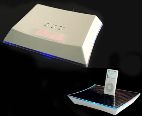 I Pod Speaker LED Alarm Clock