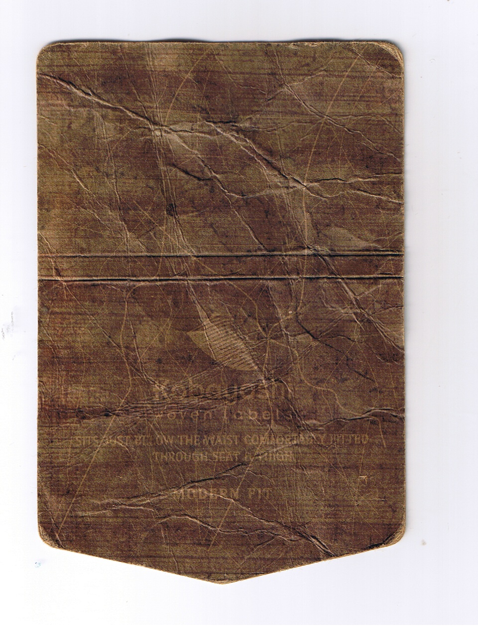 Tea Dying Kraft Hang Tag