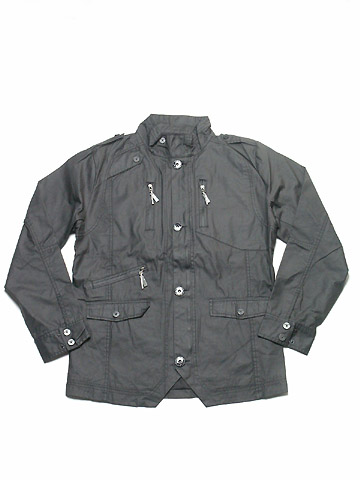 COATED CANVAS JACKET