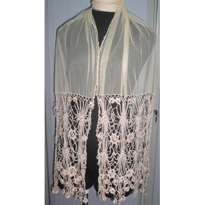 Nylon Corcheted Scarf