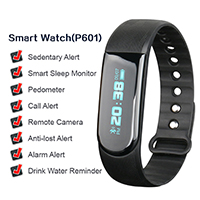 Watch Manufacturer Silicone Band Fashion Multifunctional Smart Black Watch