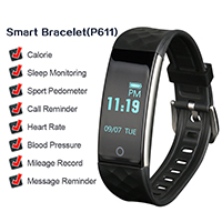 Bluetooth Black Health Care Sports Multifunctional Glamour Digital Smart OEM Watch