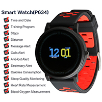 Smart Watch with Heart Rate Monitor Fitness Tracker Bracelet Reminder Smartwatch for iPhone Android