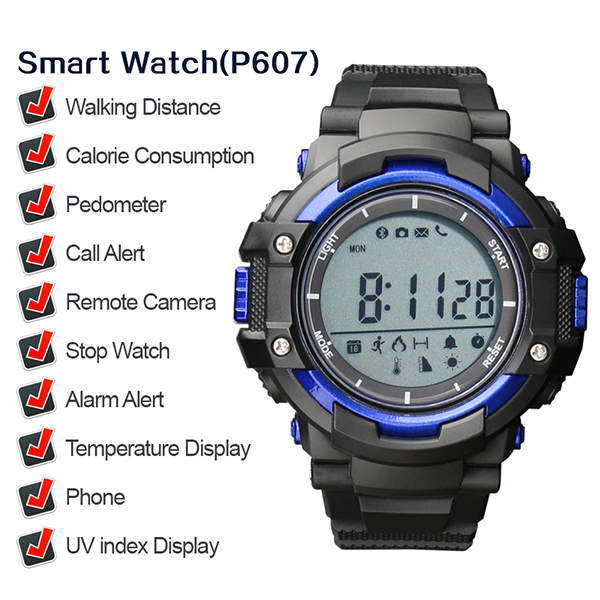 OEM Watch Manufacturer Health Sports Smart Multi-Function Round Gift Punk Watch