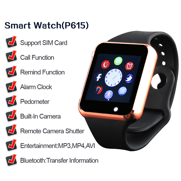 China OEM Watch Manufacturer Touch Screen Smart Wristwatch Smartphone Men Women Kids Boys
