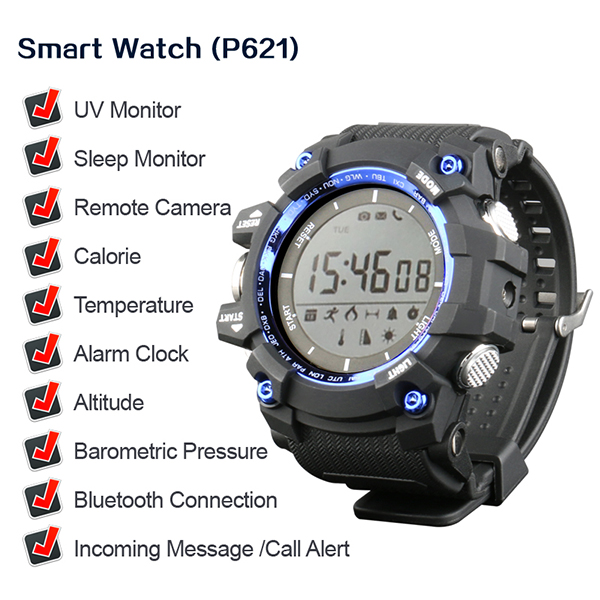 Curren Watch Company Ultra-Long Standby Xwatch Outdoor Swimming Sport Smartwatch