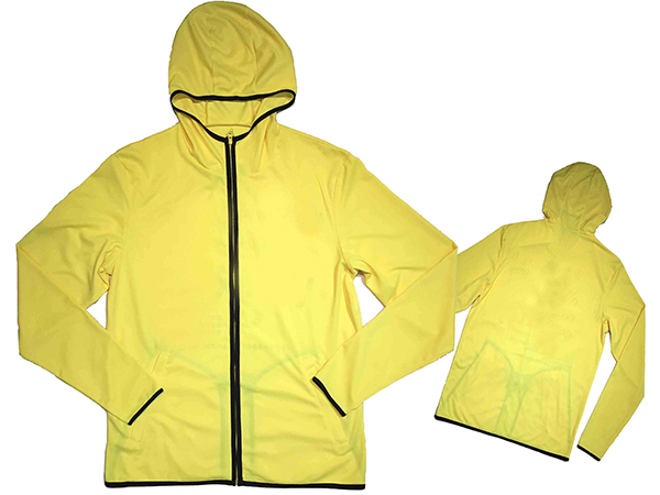 Ladies Knitted Light Weight Zip Hooded Jacket