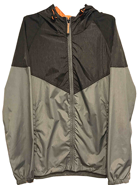 Mens Woven Chevron Storm Breaker Jacket