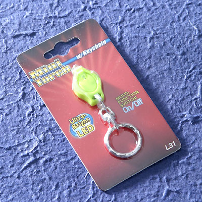 LED Flashing Keychain