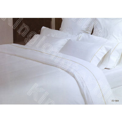 Duvet cover, pillow sham, pillowcase, flat sheet