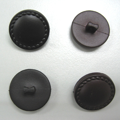 30L immiation leather fashion button