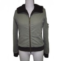 LADIES' 100% COTTON WOVEN JACKET