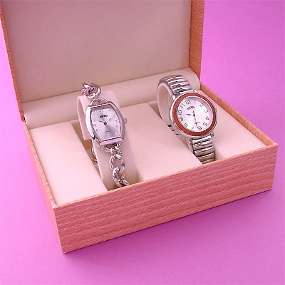 Sell Barrel Brushed Silver Link Bracelet Watch