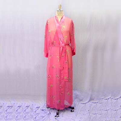 Ladies' Robe in Printed Chiffon