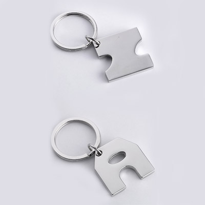 Sell 26 Letter shape metal keychains