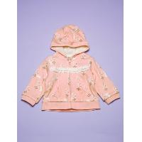 Baby's knitted jacket with padded