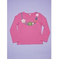 Girl's knitted T-shirt