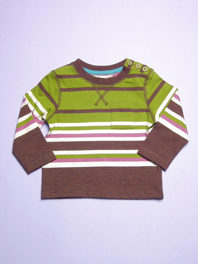 Baby's knitted T-shirt