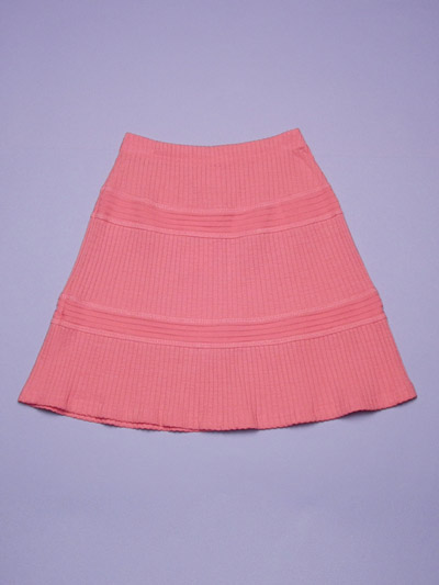 Girl's knitted skirt