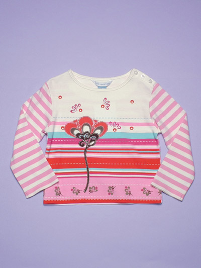 Girl's knitted T-shirt