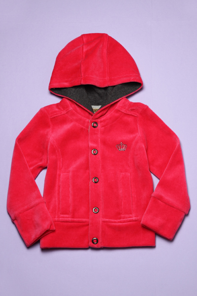 Girl's Knitted hooded Jacket