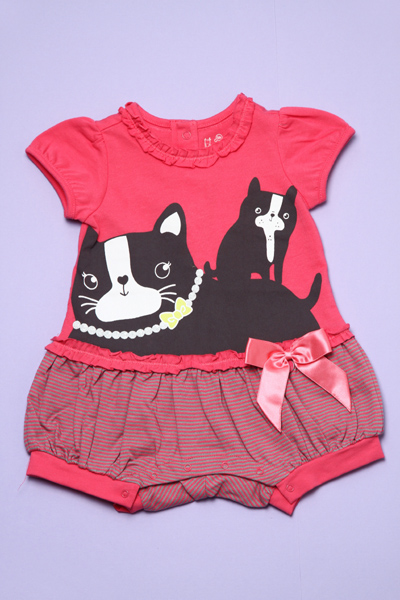 Baby Girl's Knitted bodysuit