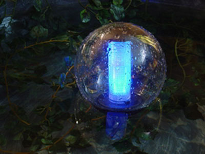 4-Ways Transparent Solar Ball Light
Floating / stake/ wall bracket/ table lamp
