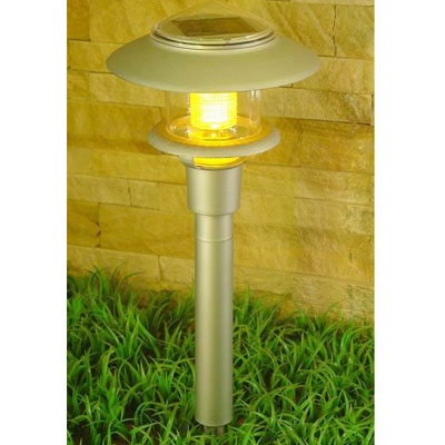 Sell Silver paint Plastic Solar Garden Light