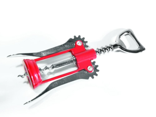 Chrome Plated Zinc Alloy Corkscrew