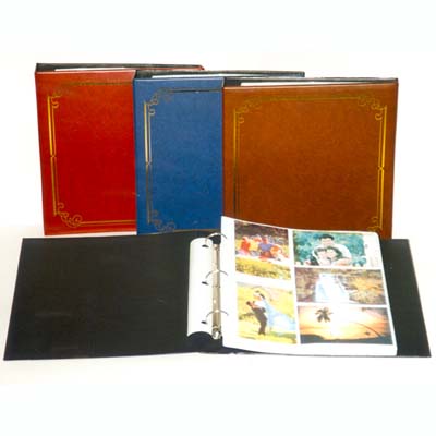 Classic Photo Album with 3 Ring Binder.