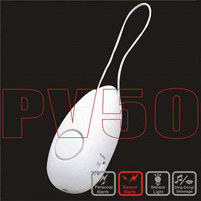 Door Guard Alarm w/Spotlight