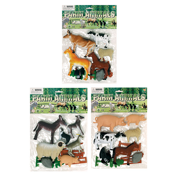 2 inches-5 inches FARM ANIMALS