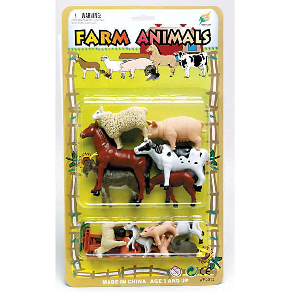 Sell 2 inches-4 inches FARM ANIMALS