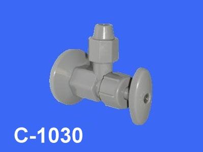Plastic Angle Valve with Riser Tube