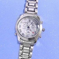 Professional all Stainless Steel Chronograph Watch