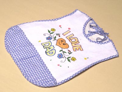 Bib with prints