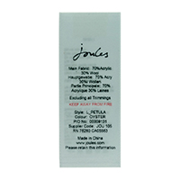 Printed Nylon Care Label