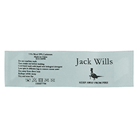 Printed Satin Care Label