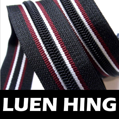 Nylon Stripe Zipper
