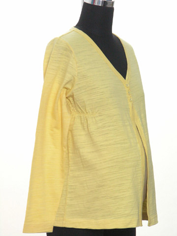 LADIES MATERNITY KNITTED L/S CARDIGAN