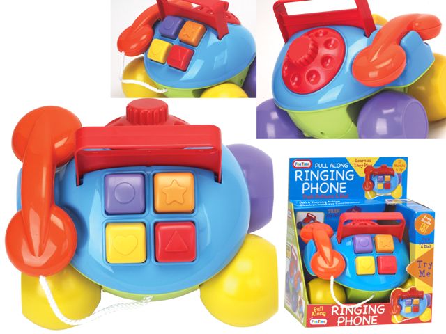 Pull Along Ringing Phone