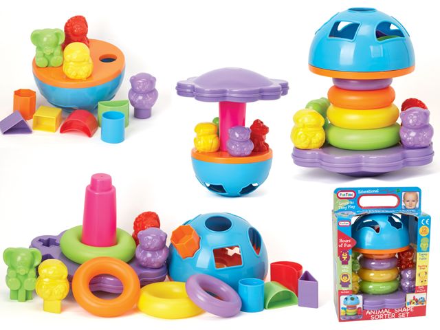 Animal Shape Sorter Set